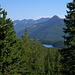 Mitten im Wald liegt der Lorraine Lake