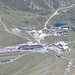 Kleine Scheidegg, unten rechts das Ziel des Jungfrau Marathons!