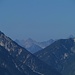 Blick zu den Allgäuer Alpen