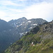 Fotos von der Jagdhütte nördlich des Pfannsees (ca. 1940 m). Dieses und die nächsten beiden Bilder können zu einem Panorama zusammengesetzt werden. 