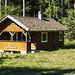 Die Eichwald-Hütte mit 635 MüM, heute mein höchster Punkt