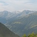 Aussicht von St.Luc Richtung Grimentz unserm Feriendomizil