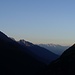 Sonnenuntergang mit Blick Richtung Karwendel I