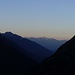 Sonnenuntergang mit Blick Richtung Karwendel II