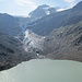 der "kleine" See am Ausfluss des Gletschers