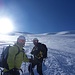 Micha und Radim auf dem Girose Gletscher.