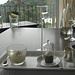 so wird hier der Espresso serviert