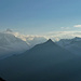 Das umwölkte Matterhorn