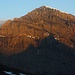 Das Balmhorn (3698m) im Morgenlicht.