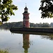 Großteich-Niederteich, Hafenbecken, Mole und Leuchtturm