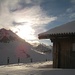 Stimmungsvolle Eindrücke bei der Alp Garschina 1997m
