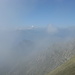la nebbia ci perseguita di tanto in tanto,ma almeno il sole non ci ustiona