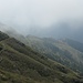 il lontano rifugio Griera e l'Alpe campo