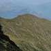 il passo e il monte Colombano con la ben visibile mulattiera militare