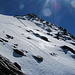 Blick zurück zum Gipfel des Lagginhorns