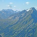 Zoom zur Vorderseespitze mit dem Vorderseeferner. Hinten links Küchlspitze, Kuchenspitze und der "kleine" Scheibler.