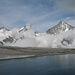 Gletschersee mit Weisshorn - leider nicht gespiegelt aufgrund Eisdecke