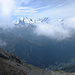 Tiefblick auf Zermatt - fast 1800 m. hinab