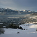 Blick hinab nach Garmisch-Partenkirchen