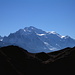 Mont Blanc. Vorne der Col de Balme