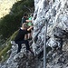Abklettern am Drahtseil
