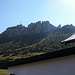 Rückblick von der Steinlingalm zur Kampenwand