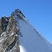 Blick zu den Gipfelfelsen des Ober Gabelhorns