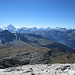 bis zum Mont Blanc reicht die Sicht