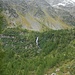 Waterfall from Lago d'Arpy