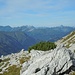 Erster Blick auf Lechtaler und Allgäuer Alpen