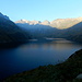 Start beim Lago di Lucendro
