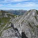 Lahnerkopf, Nebelhorn-Daumen-Massiv und Kastenkopf