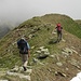Der Grat wird wieder breiter (Beim Passo Comasnengo)