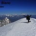 Von hunderten Schweizer Alpengipfel habe ich den Mont Blanc schon gesehen und nun stehe ich endlich dort oben! <br /><br />Der 4810,45m hohe Mont Blanc ist nicht nur der Landeshöhepunkt Frankreichs, sondern auch der höchste Gipfel der Alpen und der EU.