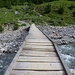 Die Brücke hat irgendwie eine gewisse Ausstrahlung. :) - Von Madau (1310m) ins Parseiertal (ca. 1700m).