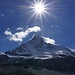 Matterhorn im Gegenlicht