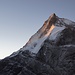 Matterhorn in der Morgensonne -- super!<br /><br />Hinten: Nordend und Dufourspitze.