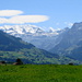 Vue sur le pays de Frutigen et le massif de la Blümlisalp depuis Aeschi