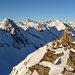 Gipfel Stellibodenhorn 2988m mit Blick nach Westen