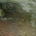 Die falsche Höhle. Das erste Felsband hatte nur höhlenartige Einbuchtungen.