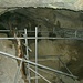 Blick ins Innere der Grotte de Cottencher. Hier suchen Archäologen nach weiteren prähistorischen Fundstücken.