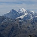 Grandes Jorasses und Mont Blanc