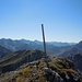 Karger Gipfelschmuck des Seelakopfes gegen Lechtaler Alpen
