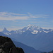 Matterhorn und Weisshorn
