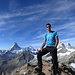 Gipfelposing auf dem Mettelhorn