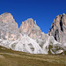 Punta Grohmann (3126 m) Punta 5 dita (2998 m) Sassolungo (3181m)