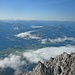 Blick über die Kitzbüheler Alpen in die Zillertaler Alpen.