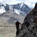 Dirk im Klettersteig zur Hochwand<br />