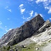 Königswand,2686m-links im Hintergrund und Große Kinigat oder Monte Cavallino,2689m-rechts im Vordergrund.