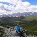 Ins Filmoor Sattel,2453m,bewundernd Grosse Kinigat und Königswand.